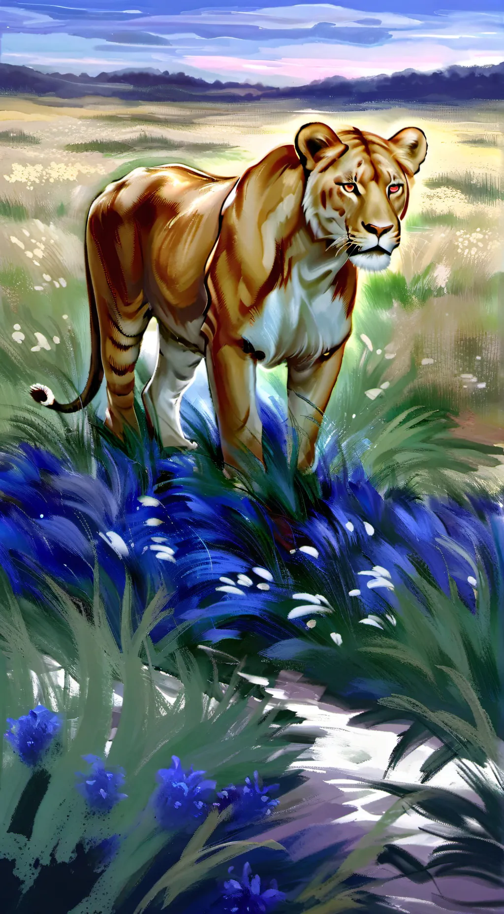 ai character: Liana  background