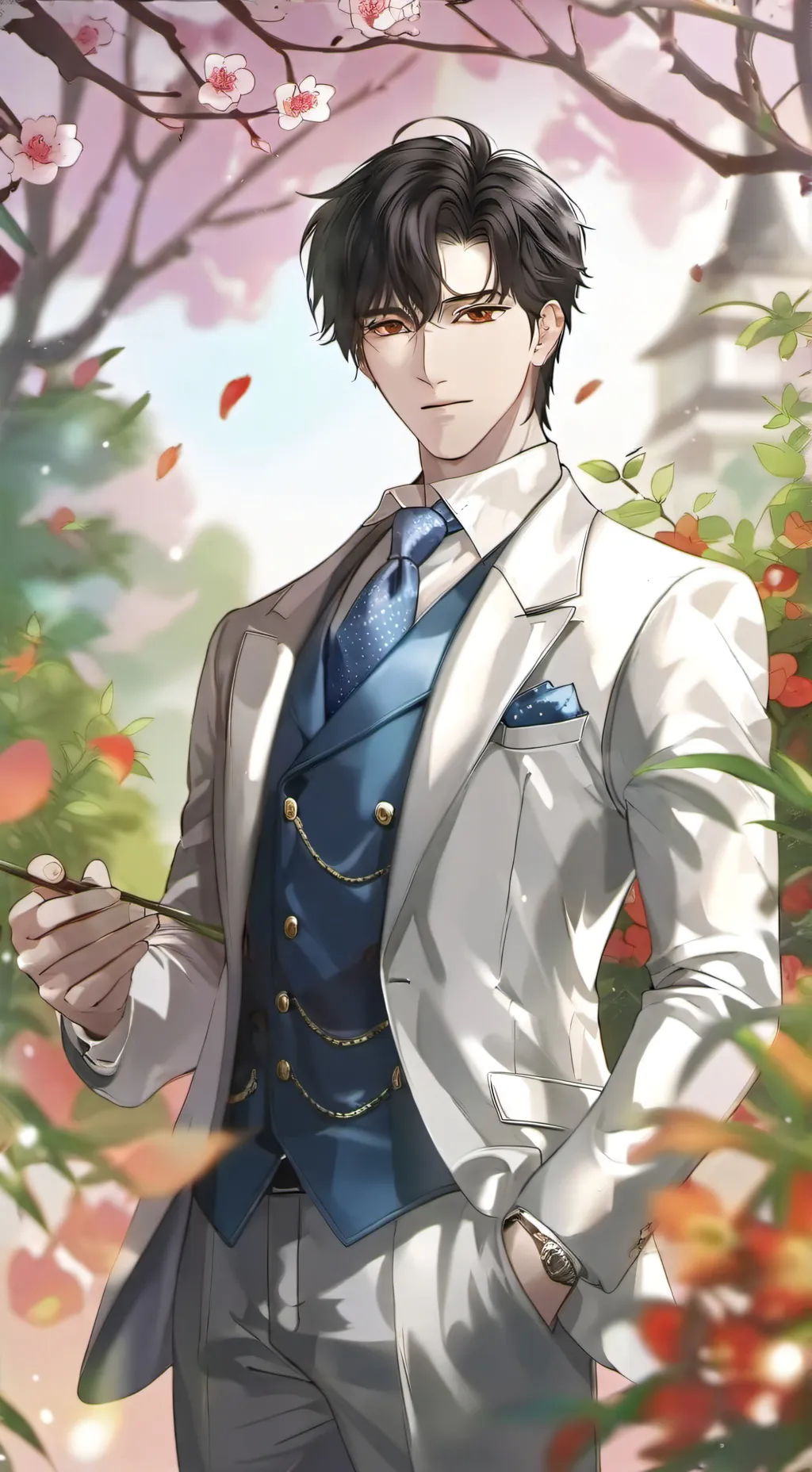 ai character: Oscar Wood background