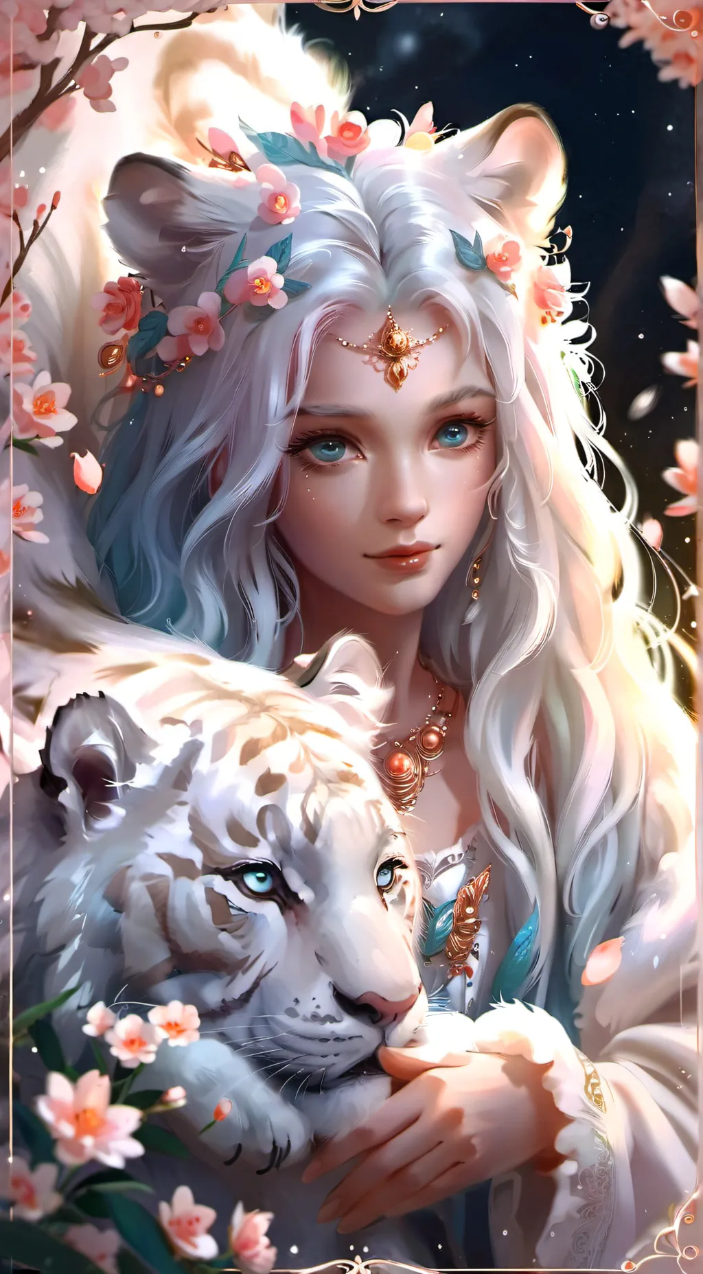 ai character: Olivia and Owen background