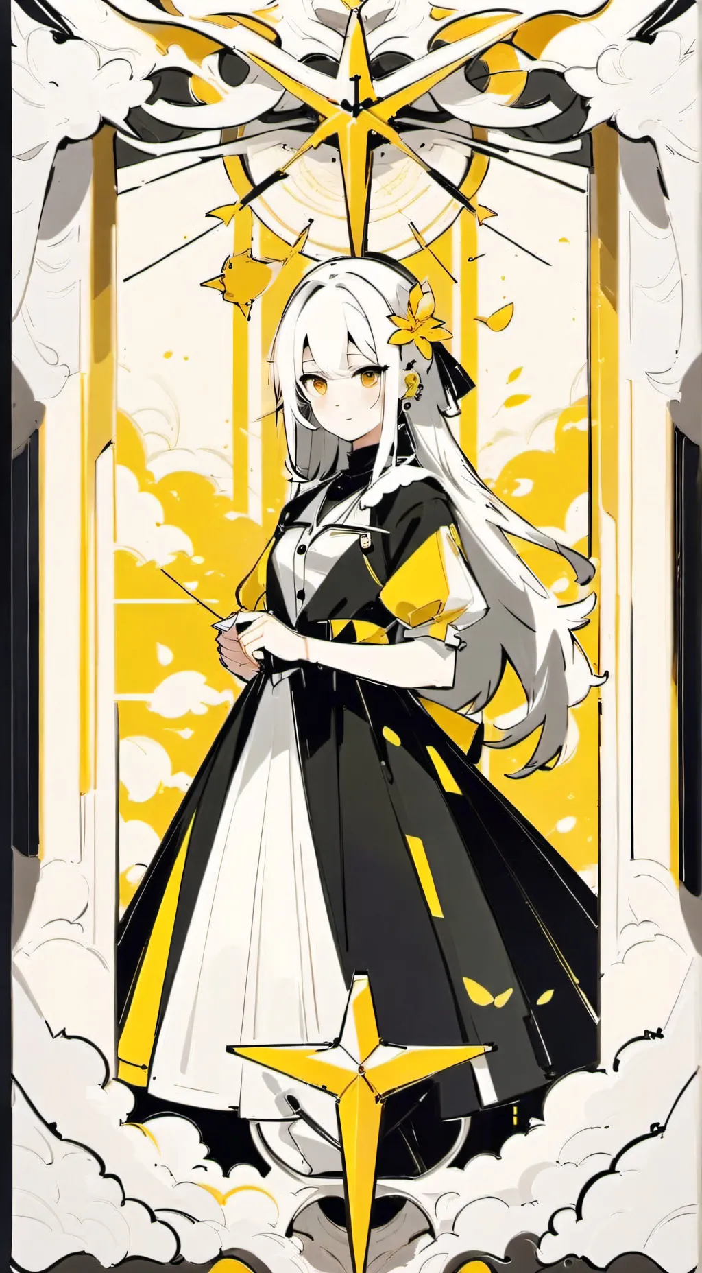 ai character: Cat lover background