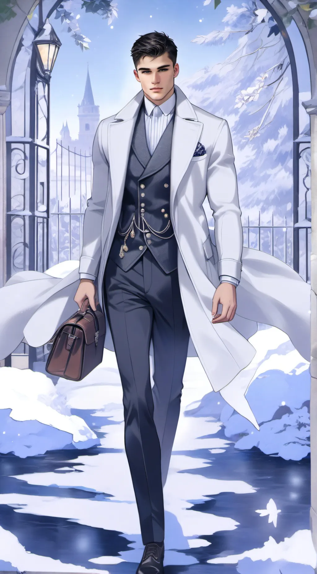 ai character: Dennis background