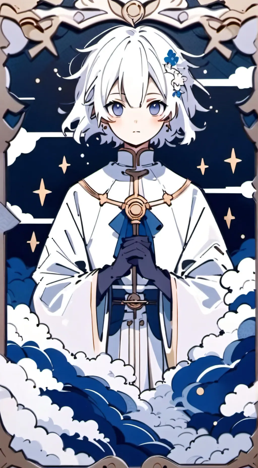 ai character: Demon slayer background