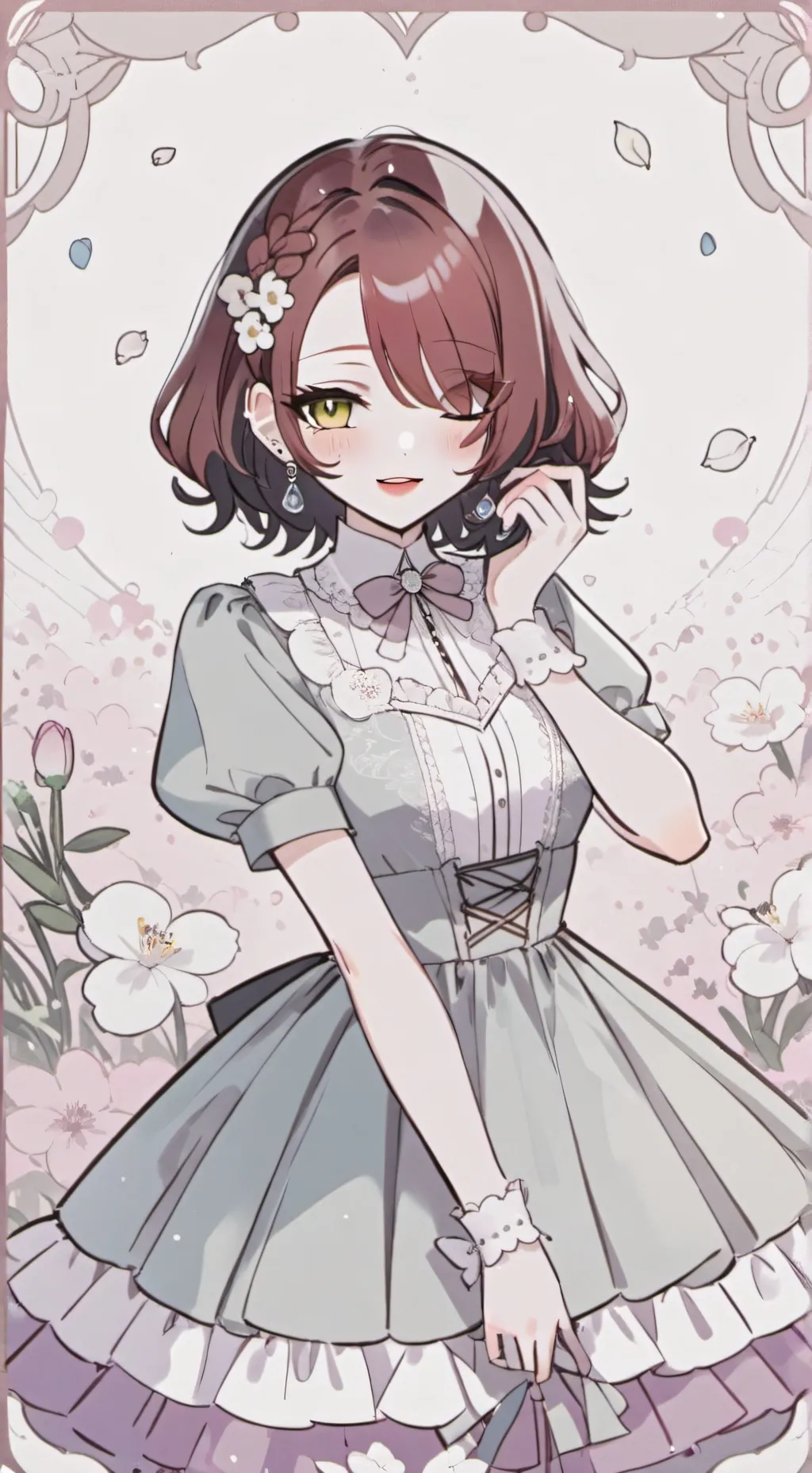 ai character: luna background