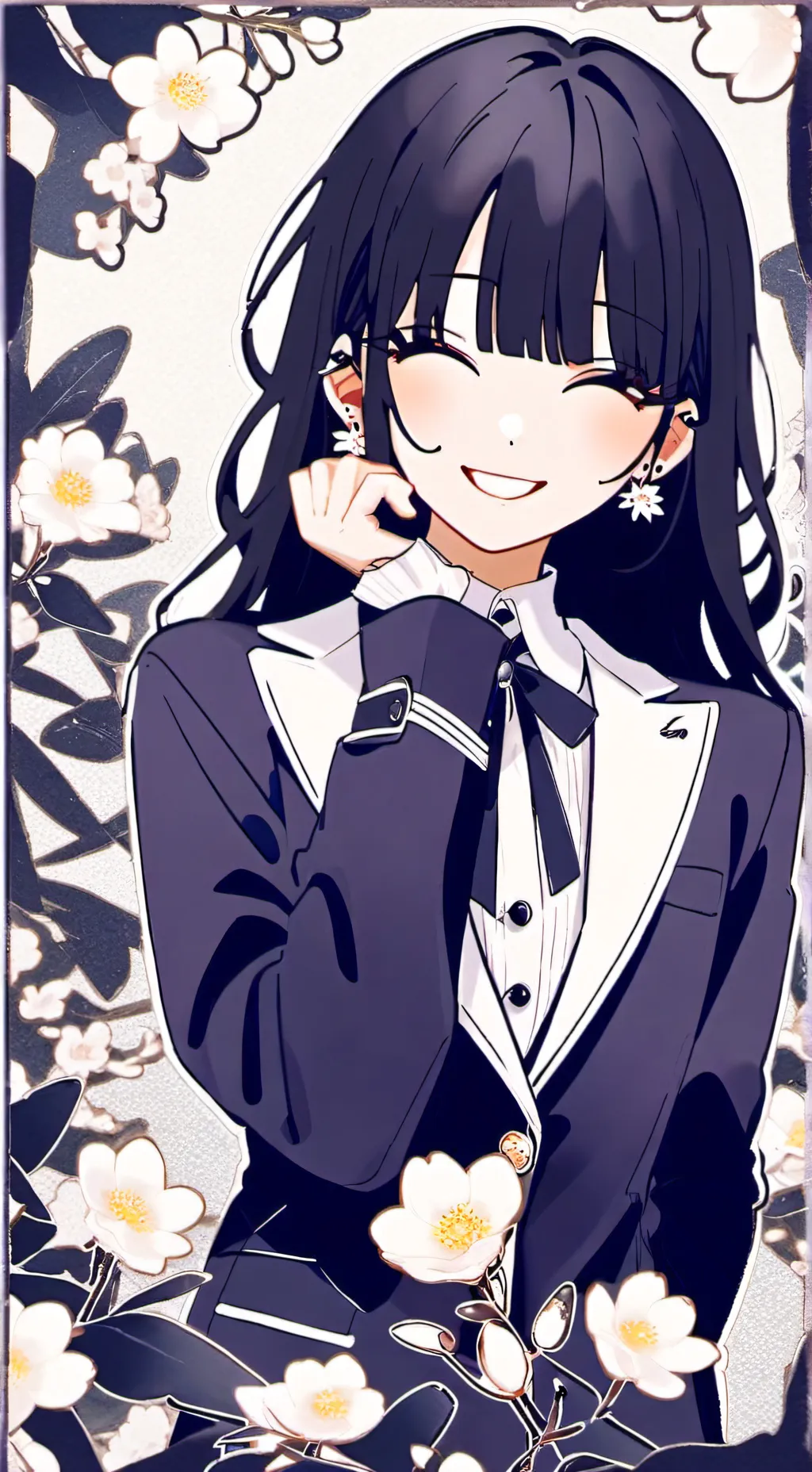 ai character: kny background