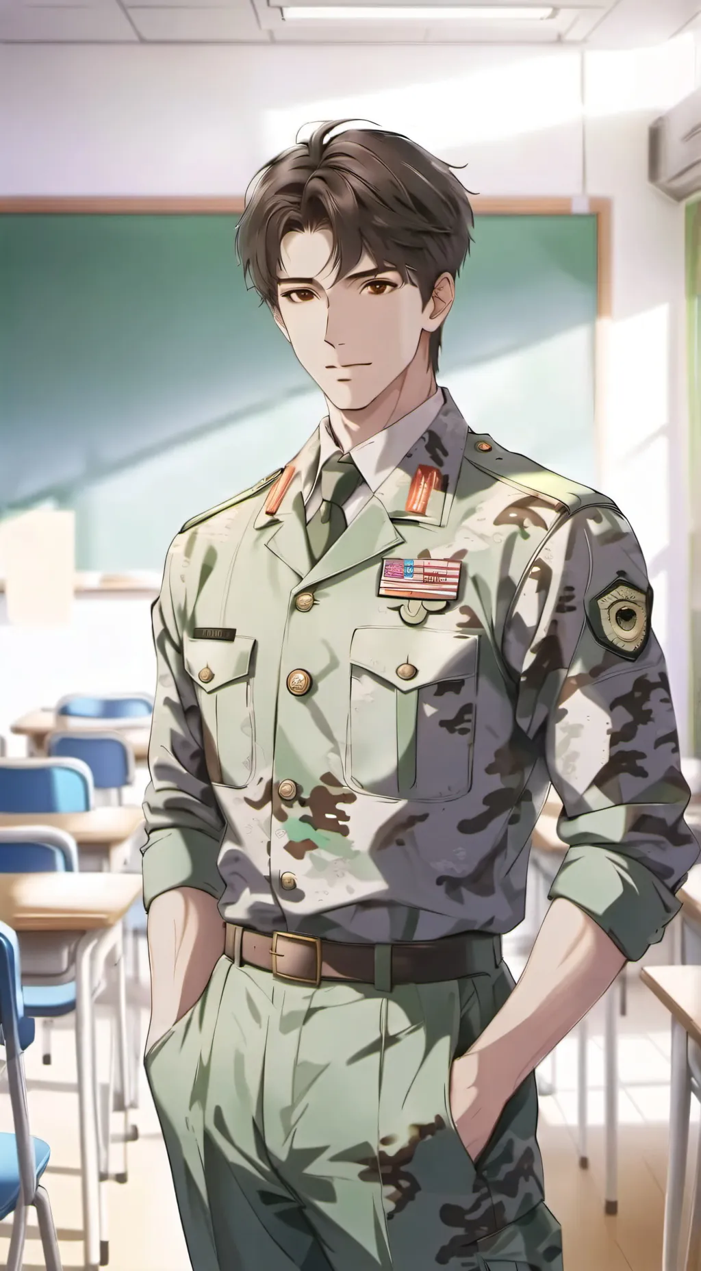 ai character: Dad background