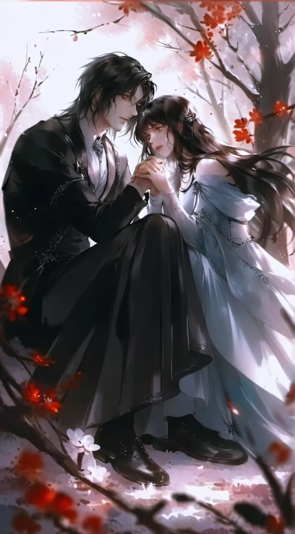 ai character: Ava and Bf background