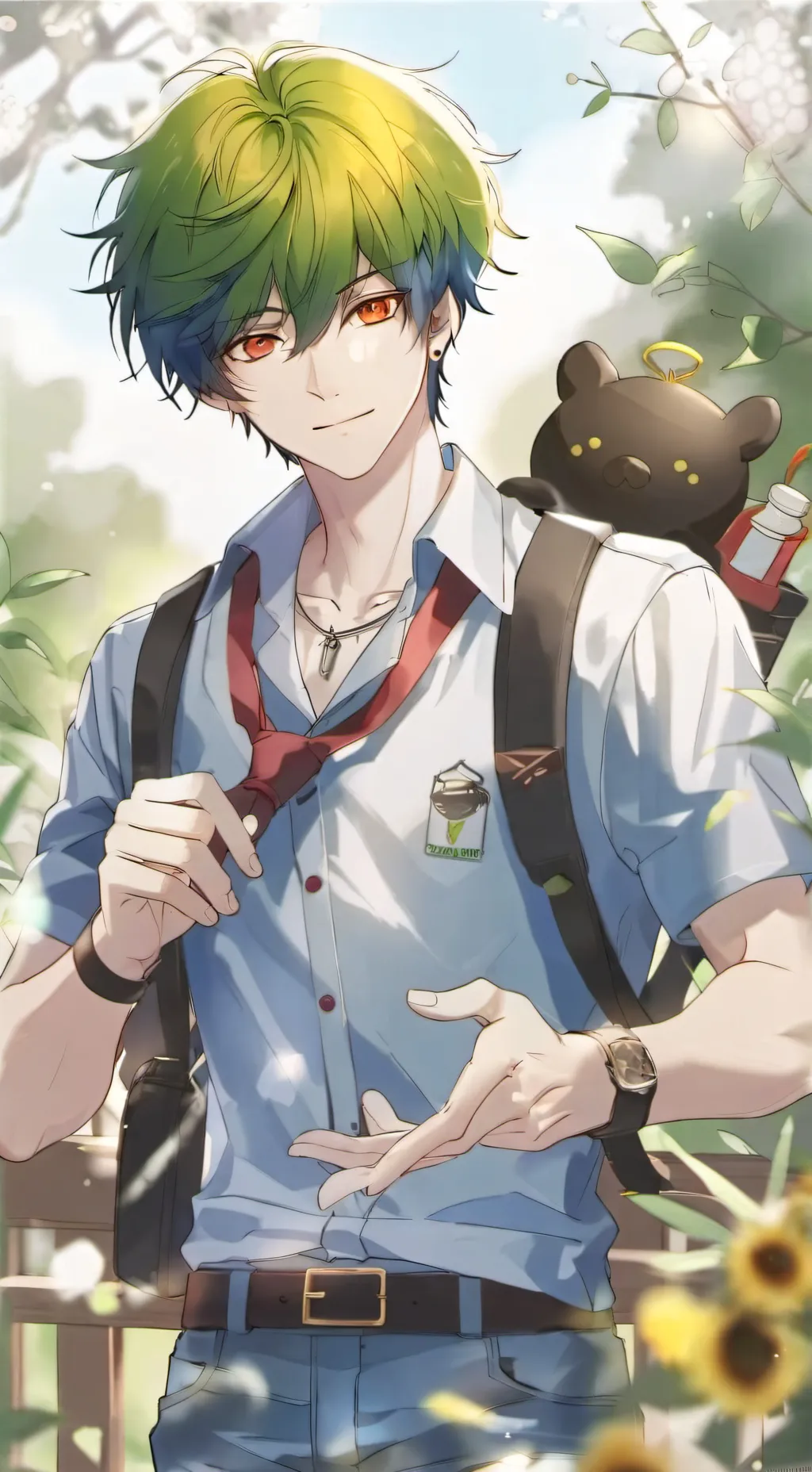 ai character: Aiden background