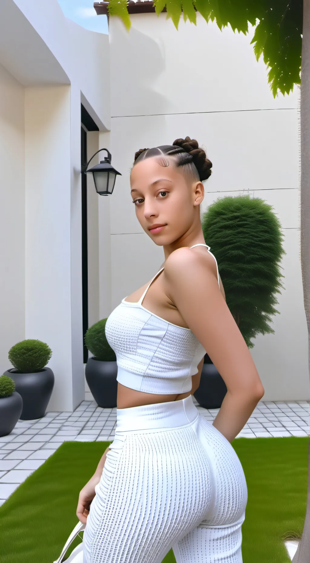 ai character: Jungle bee background