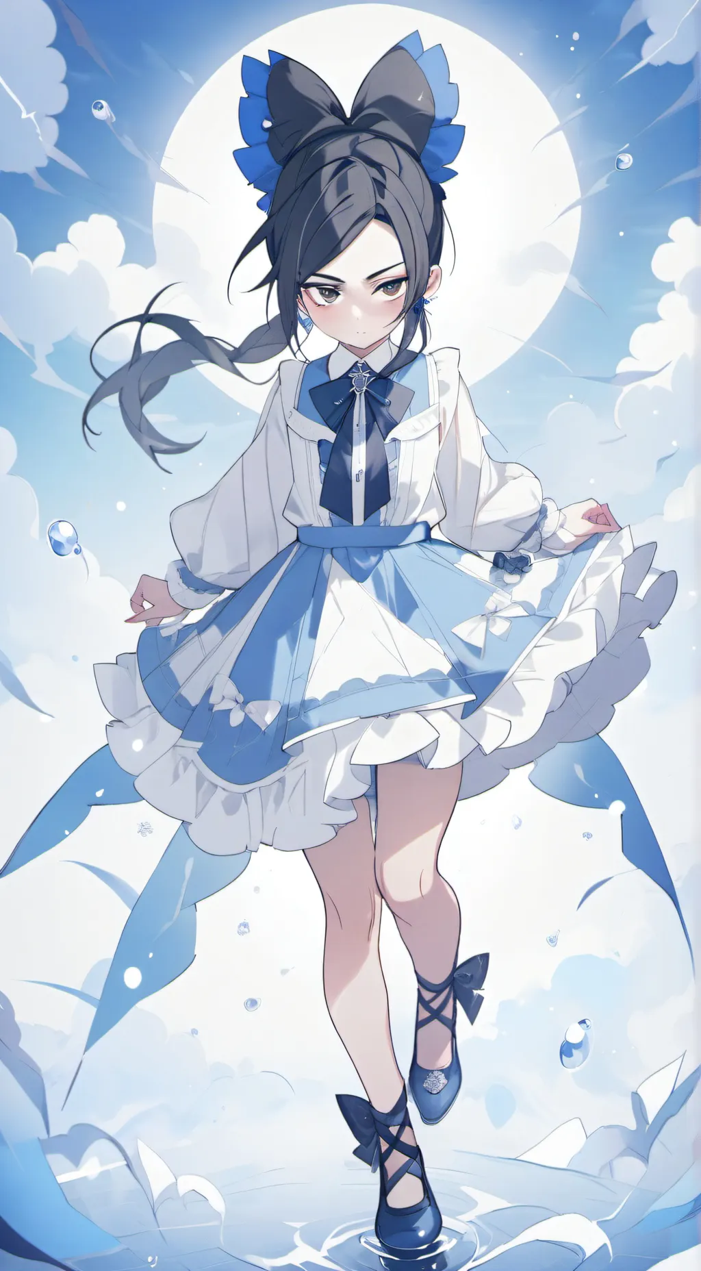 ai character: Veldine background