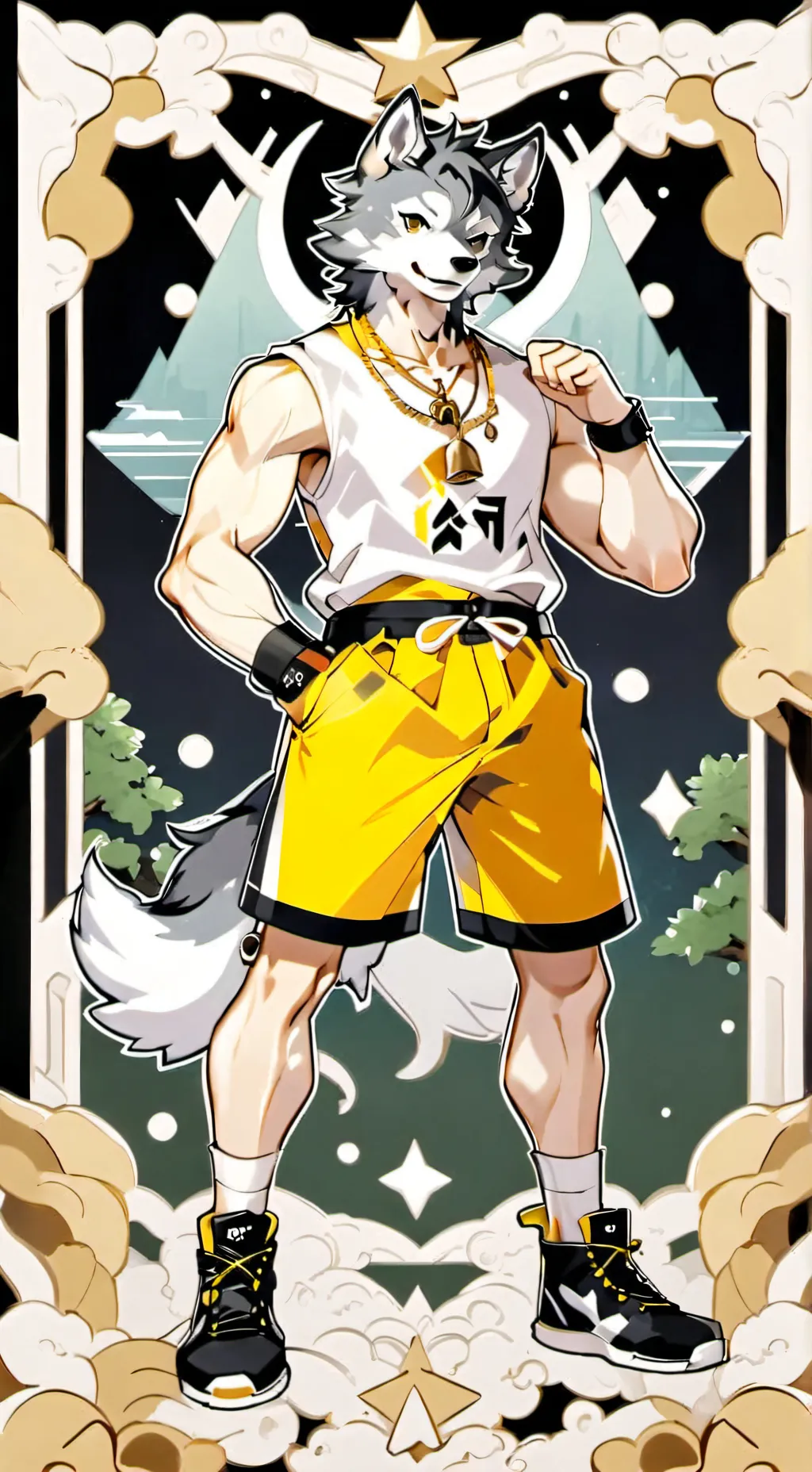 ai character: Max background