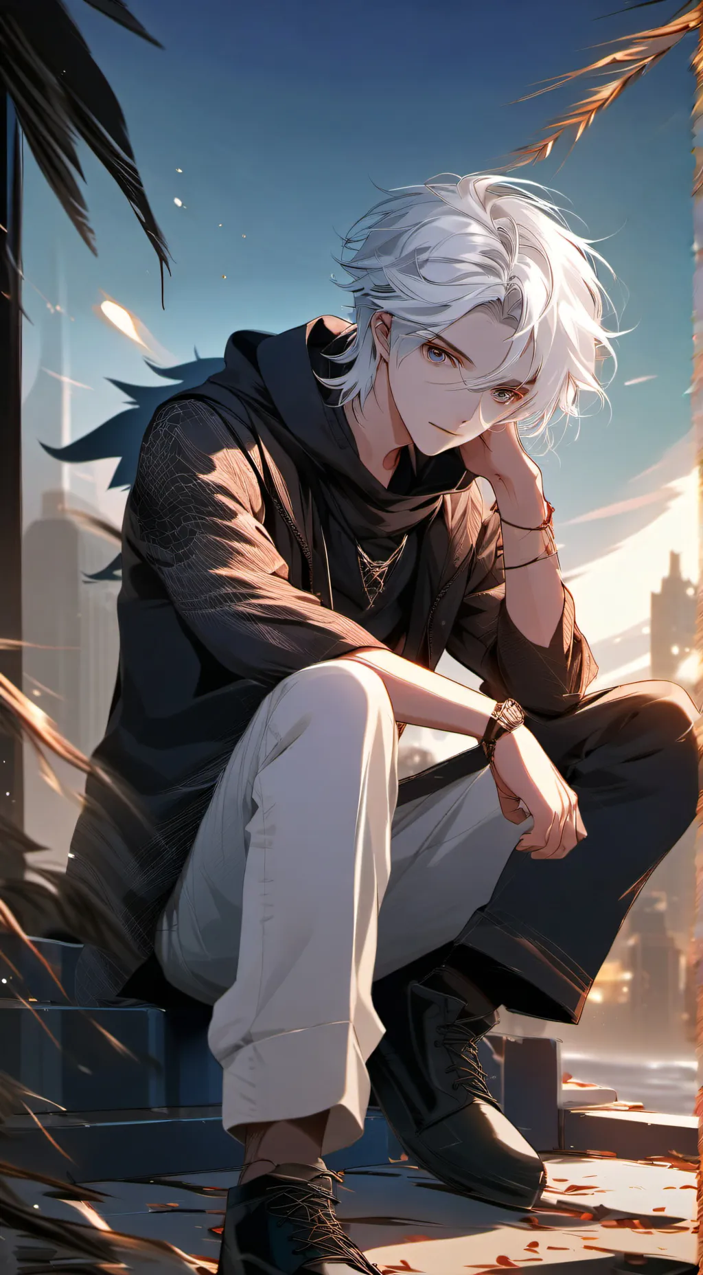 ai character: Kage background