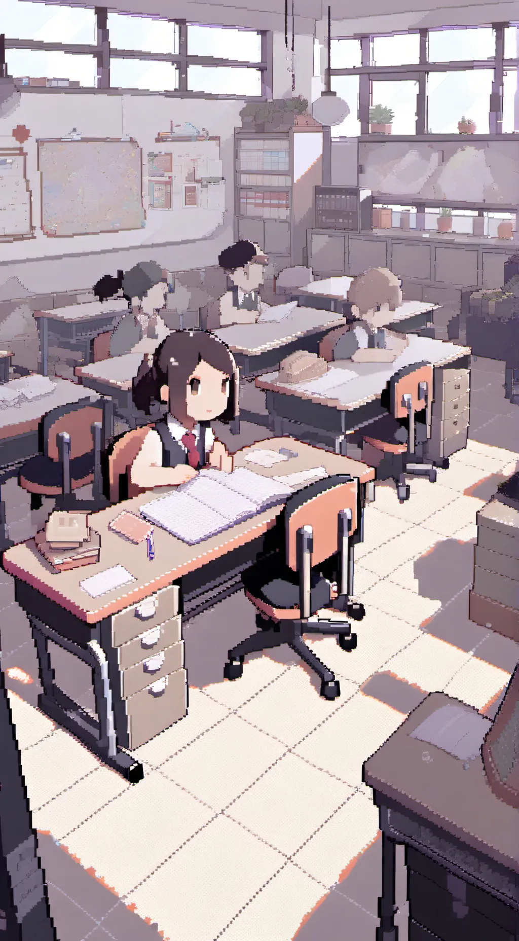 ai character: mina background