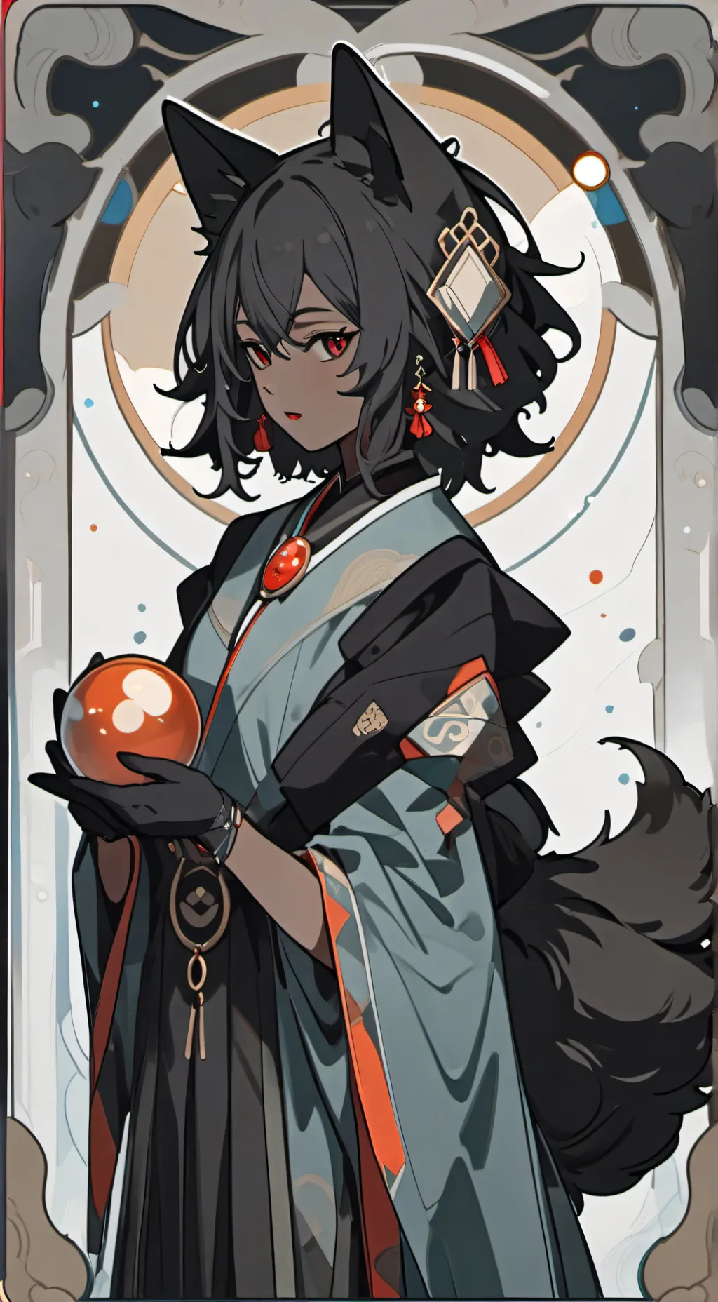 ai character: Blackclaw the Mystic Knight background