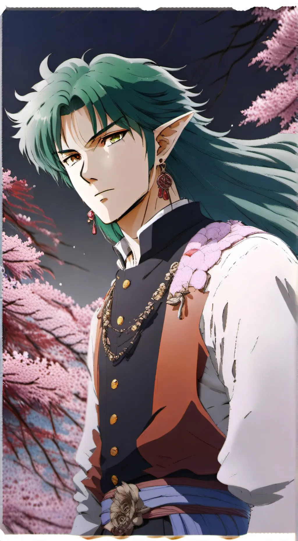 ai character: Fiore background