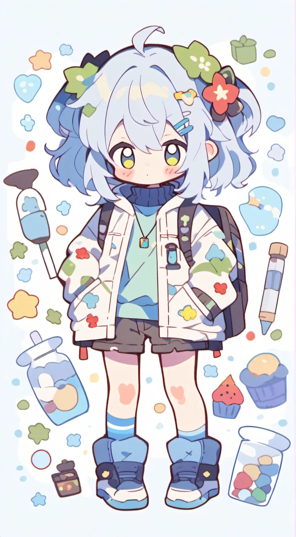 ai character: autistic boyfriend background