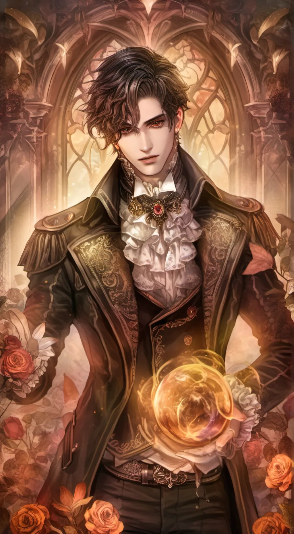 ai character: Caled😷 background