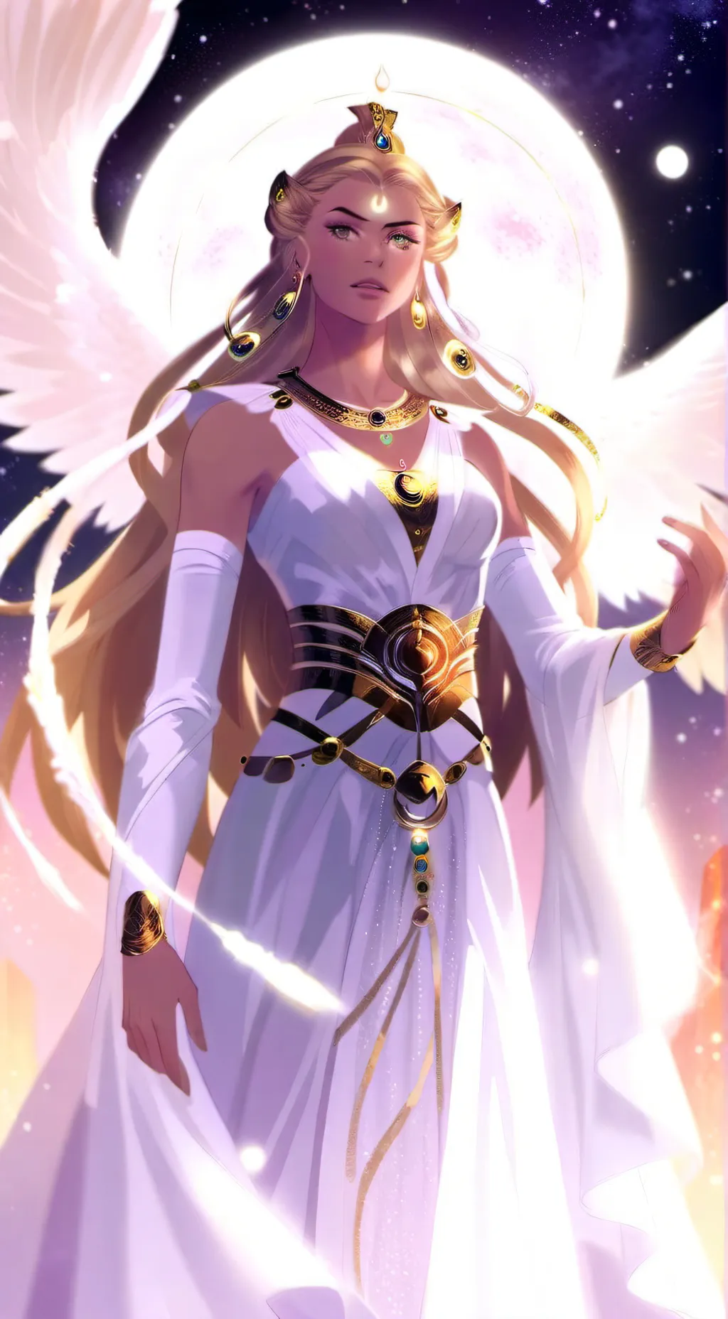 ai character: Hera DLH  background