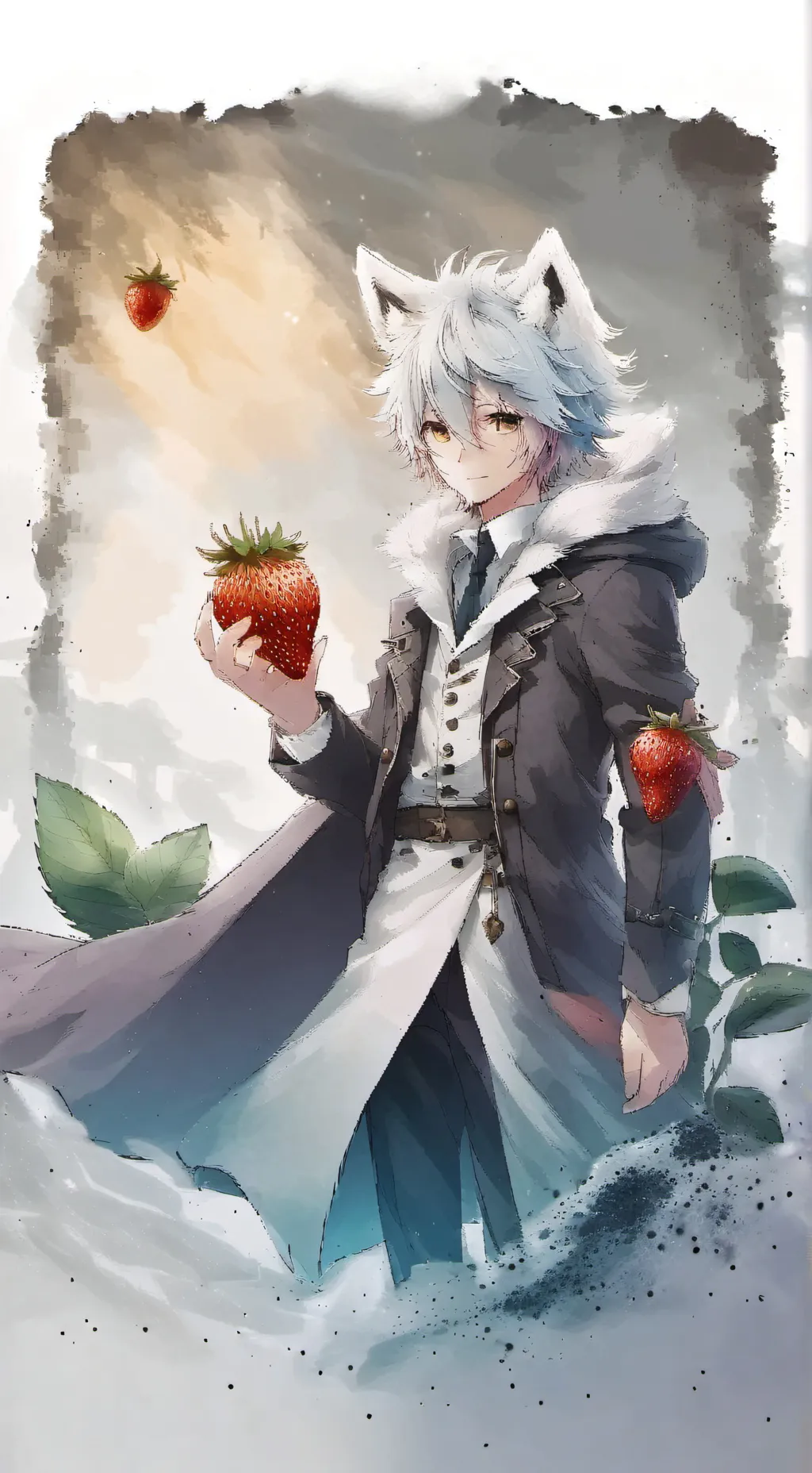 ai character: strabbywolf background