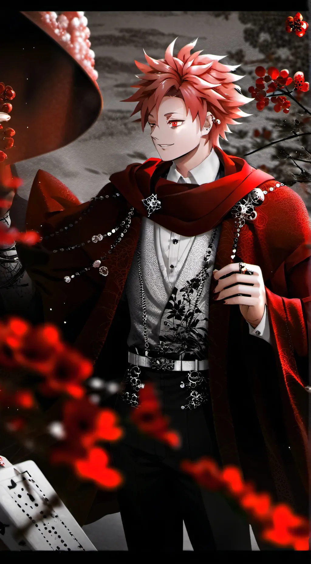ai character: Denki background