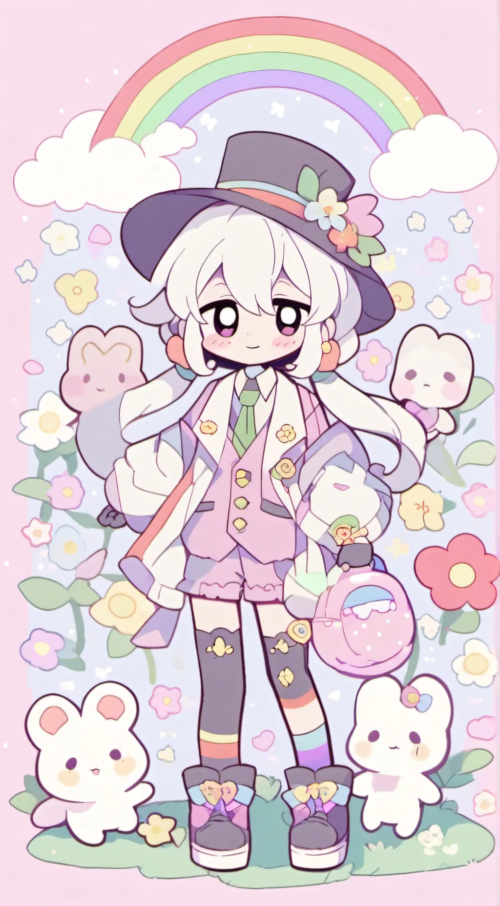 ai character: Dw but pickme?! 🎀  background