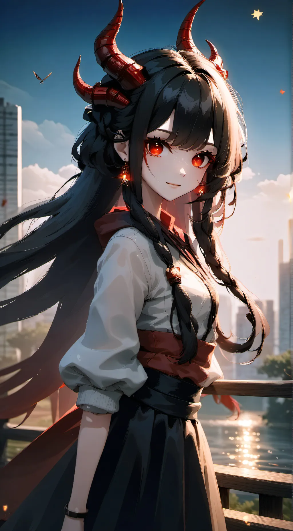 ai character: Ryuko background