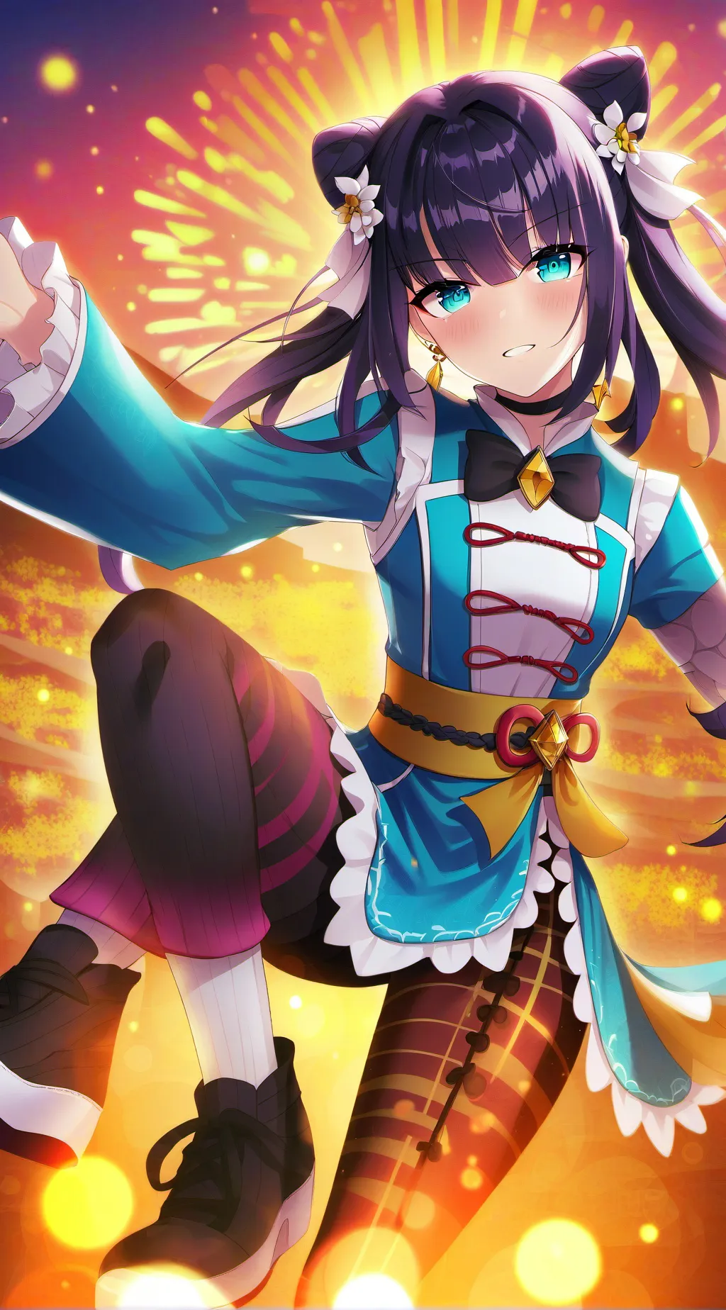 ai character: 👿lau😈 background