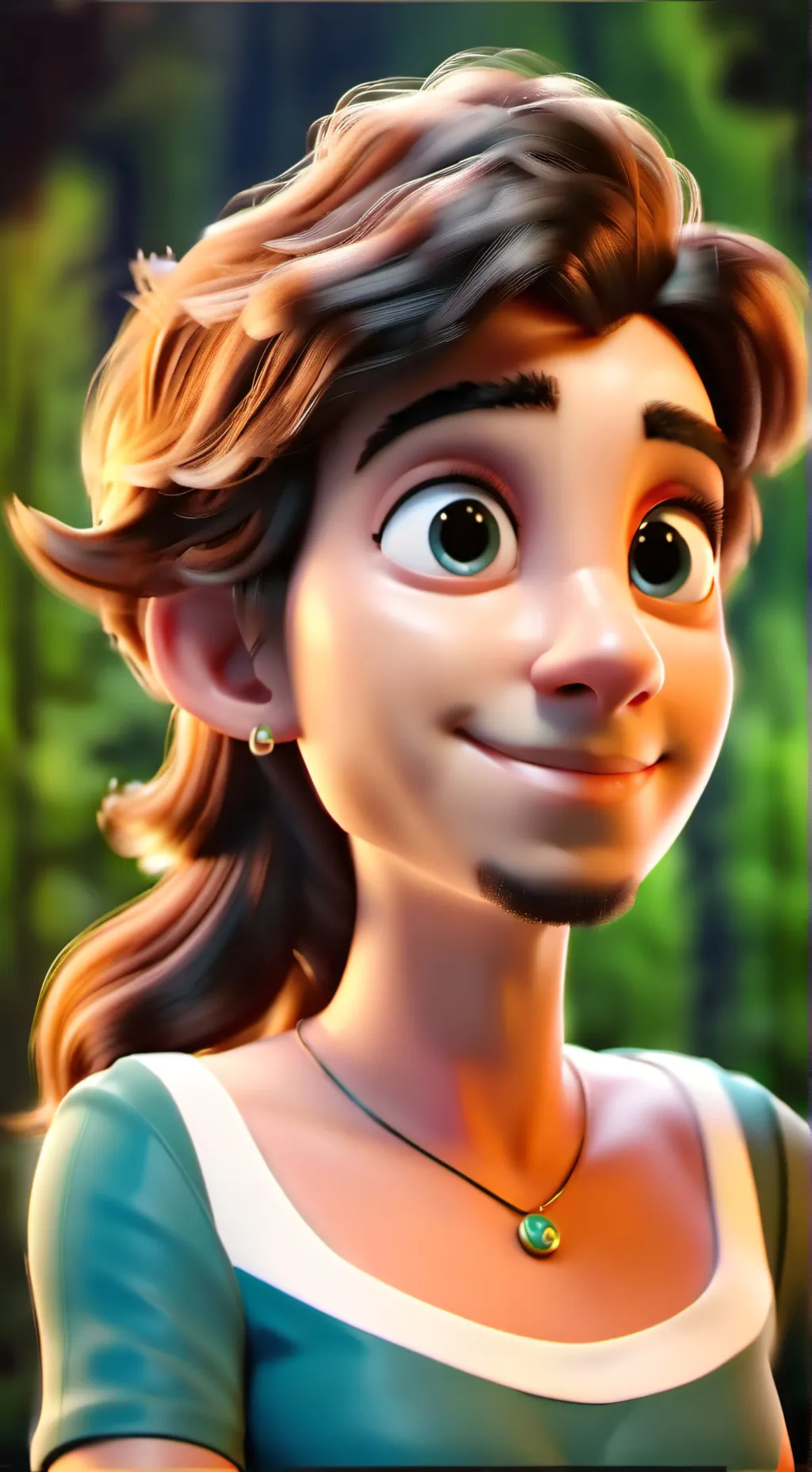 ai character: ads background
