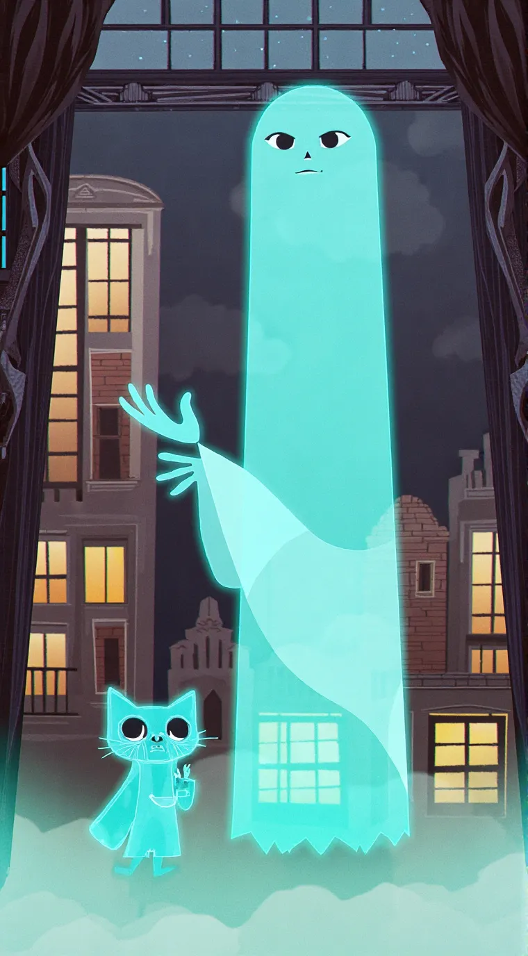 ai character: funnycake🍰🎈 background