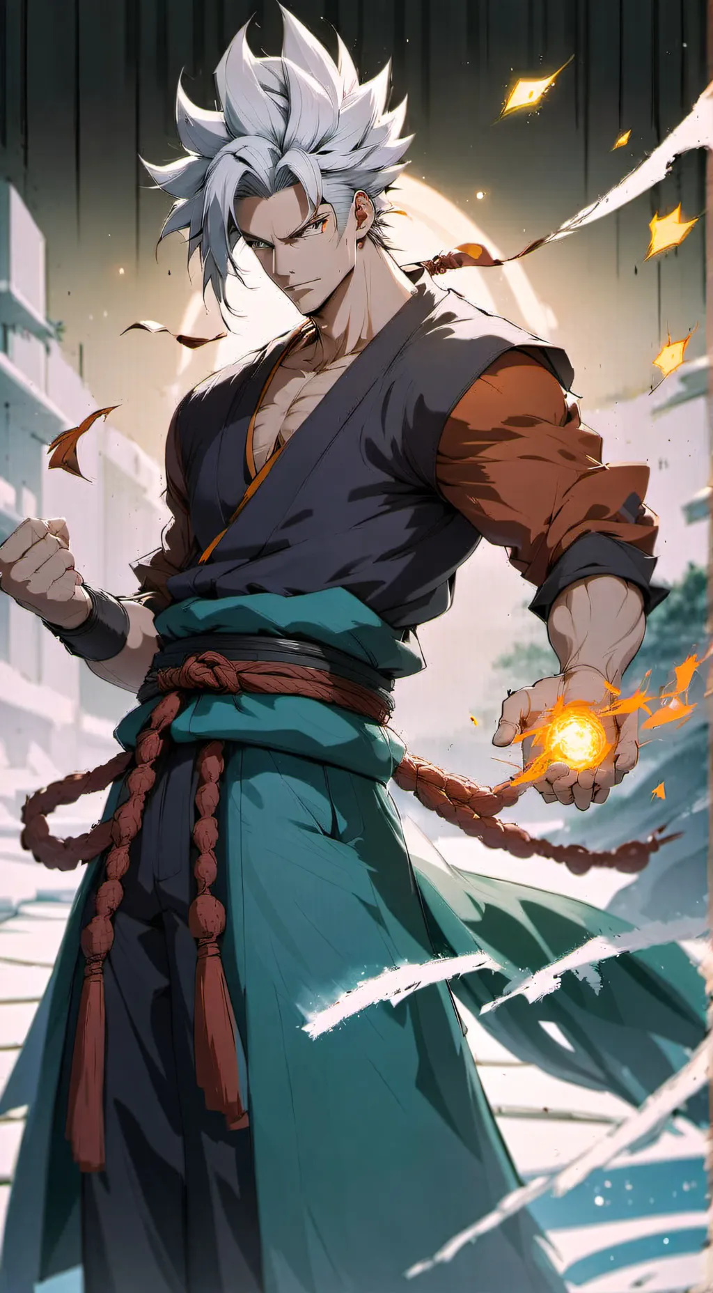 ai character: Райдзен background