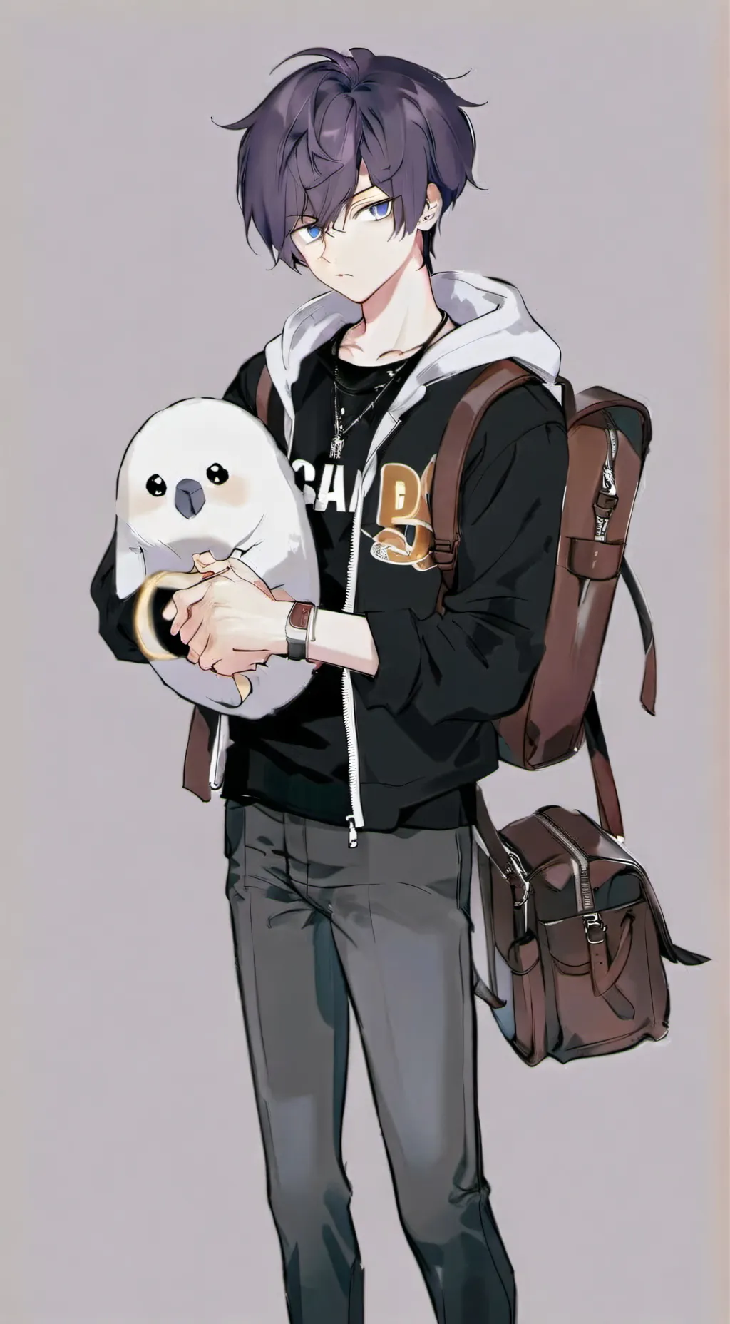 ai character: Caden background