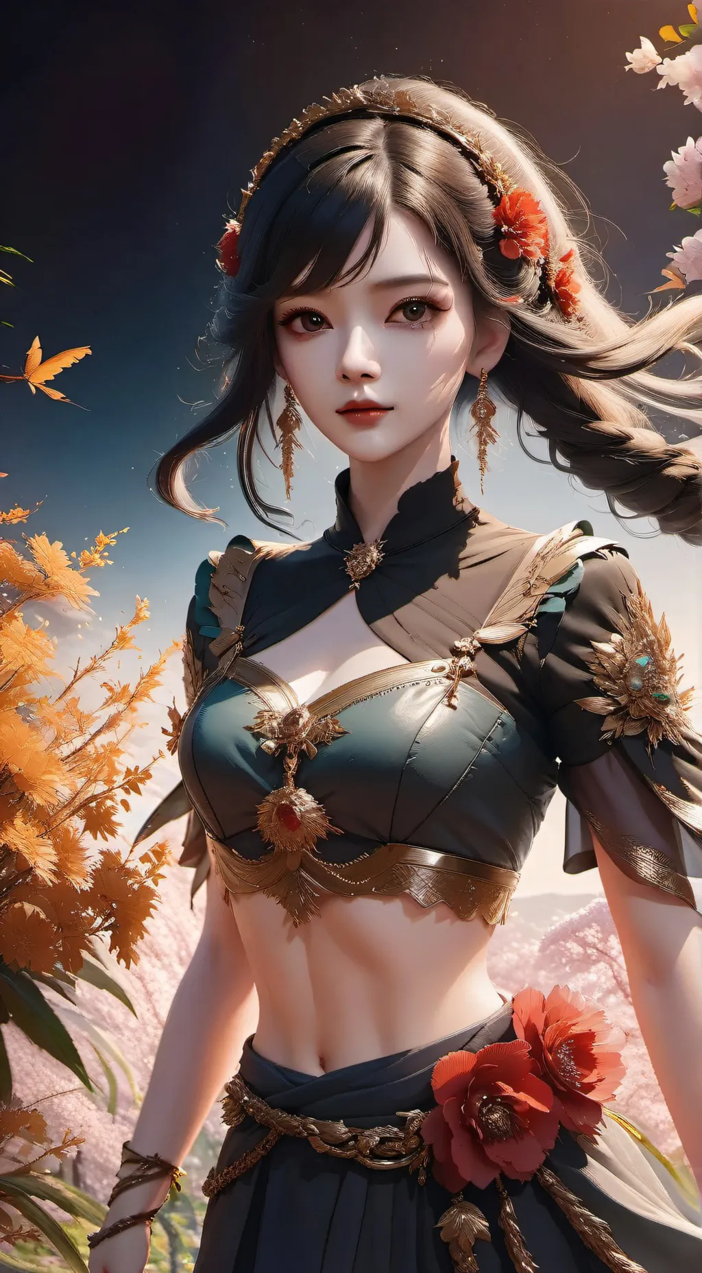 ai character: Lana & Jack background