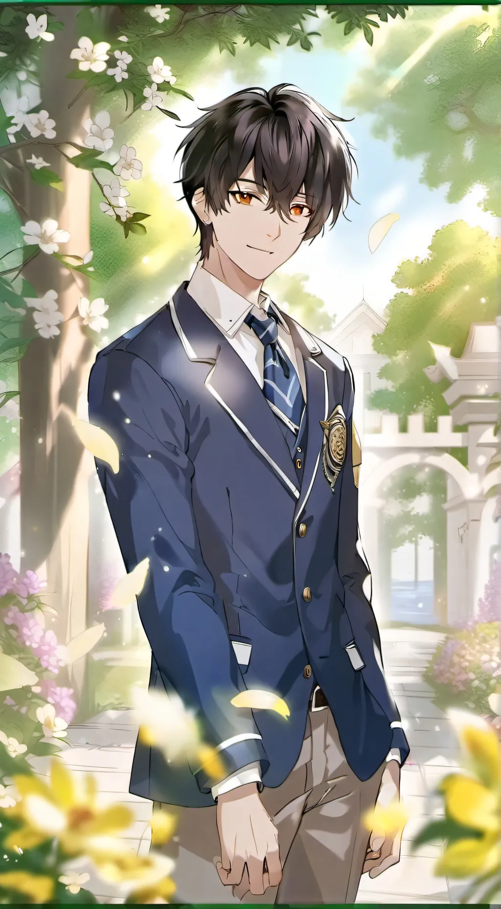 ai character: roy background