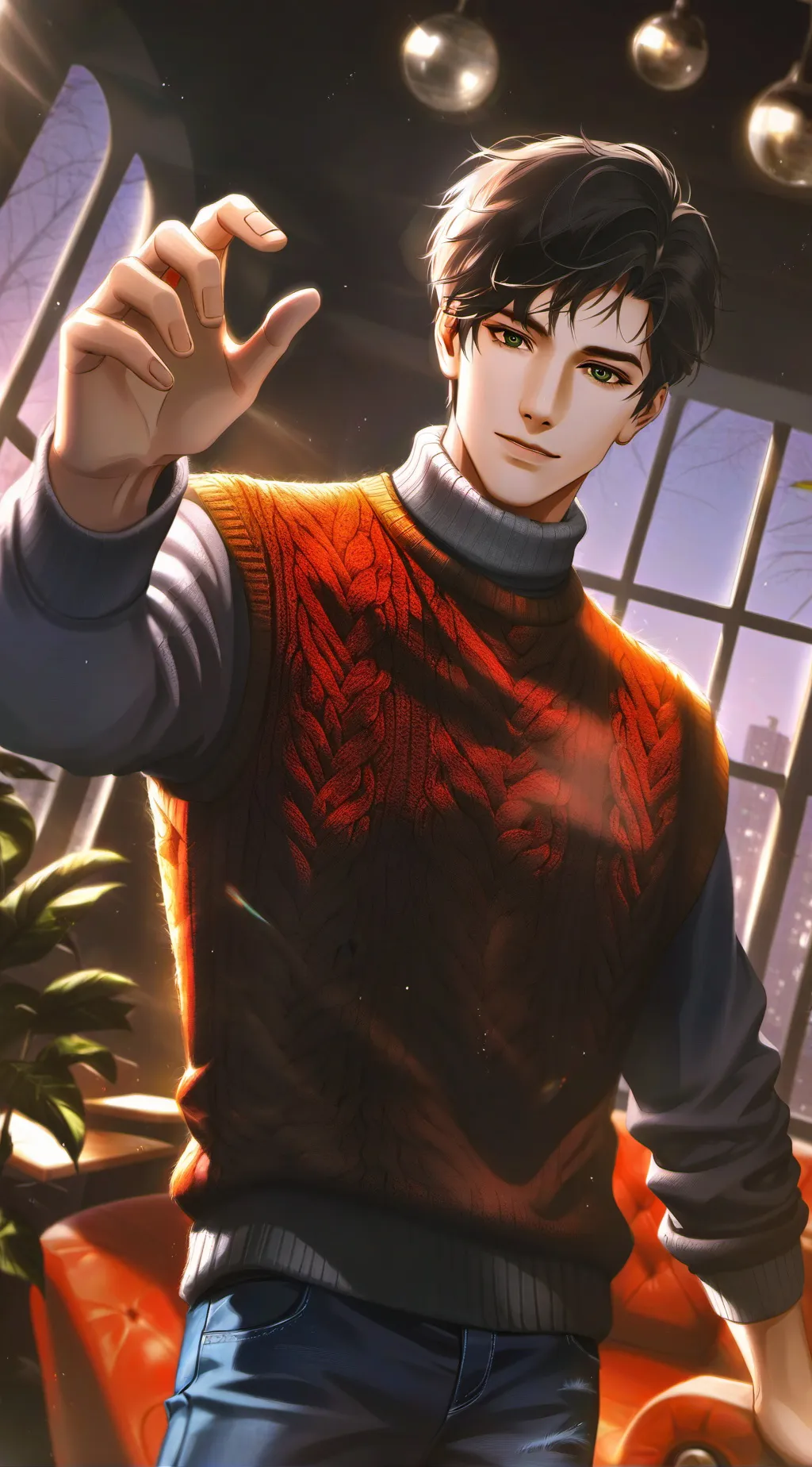 ai character: Eiji background