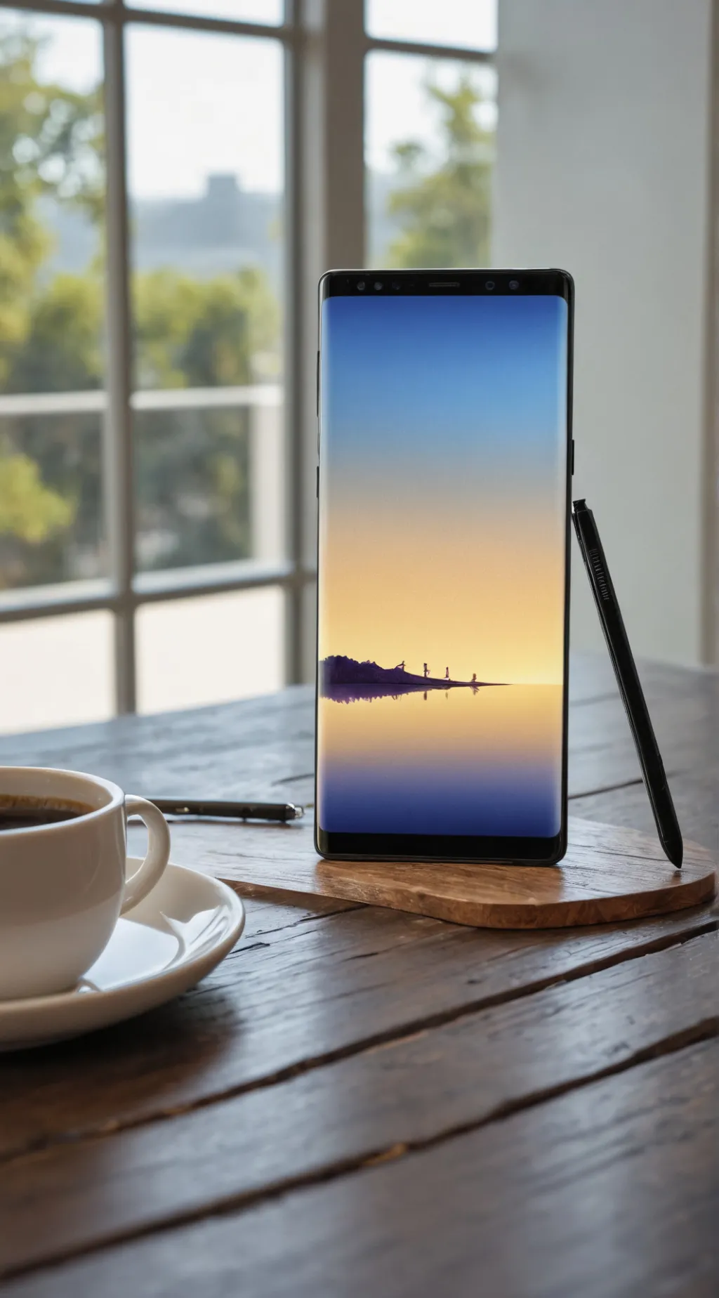 ai character: Your phone  background