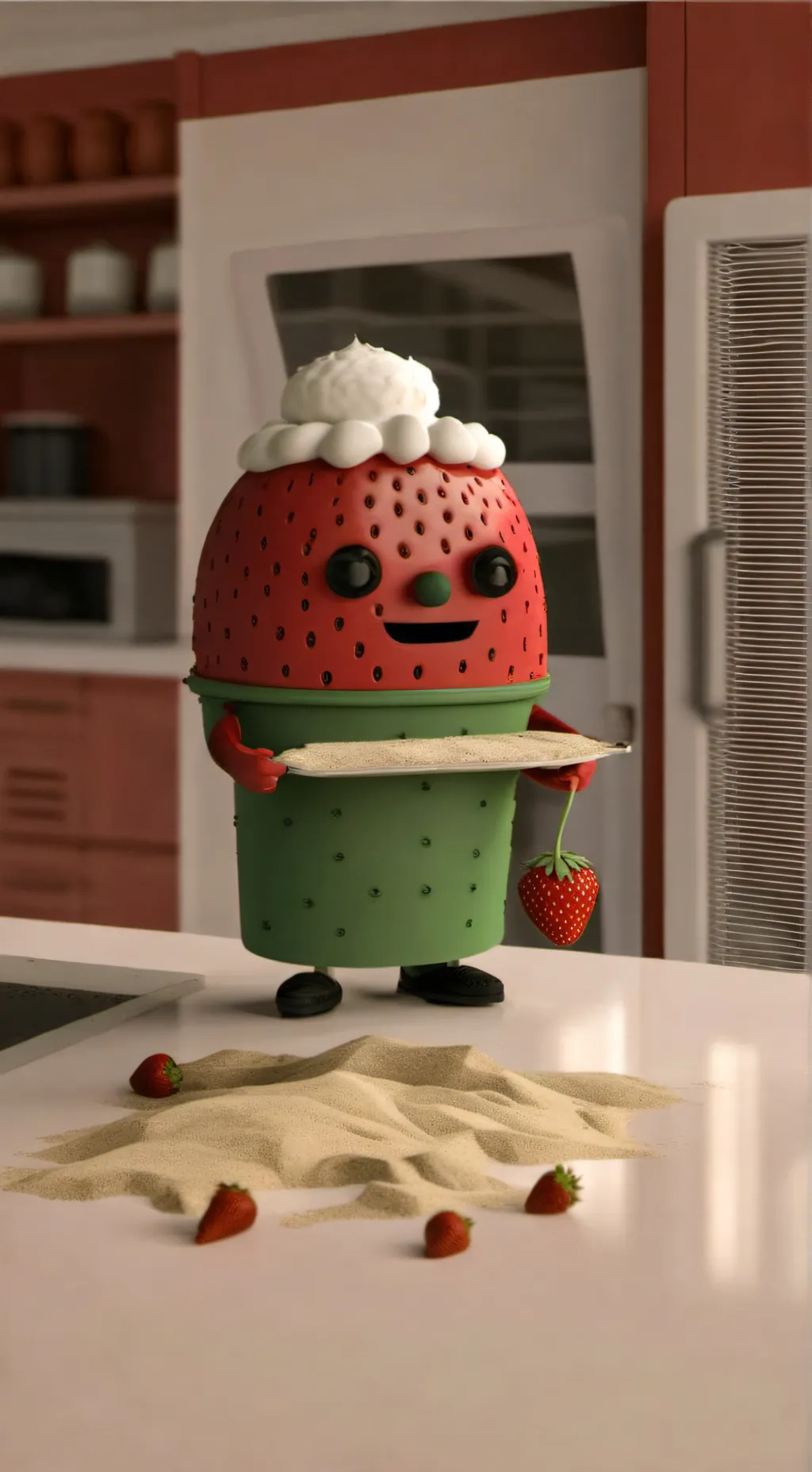 ai character: sprout  background