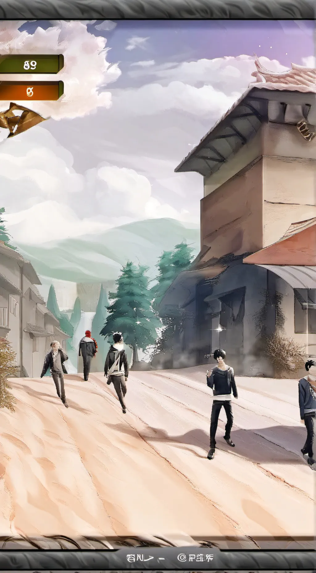 ai character: Stray kids background