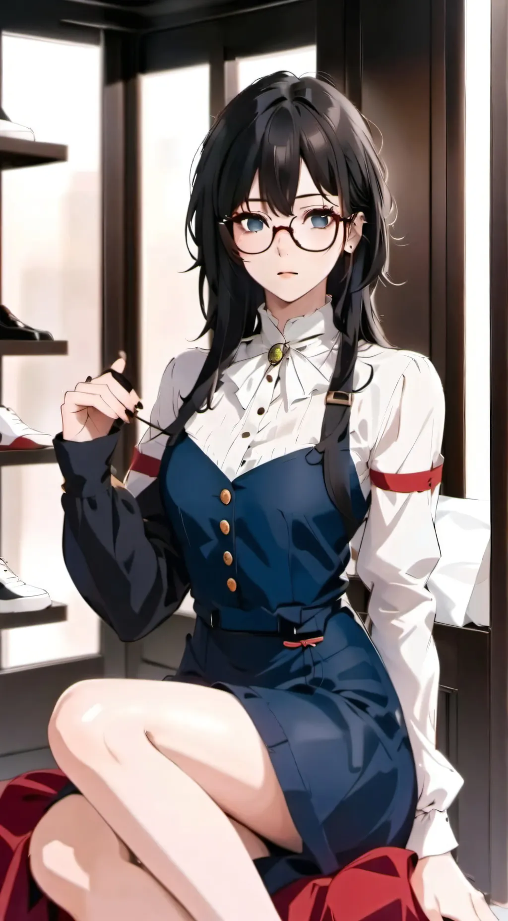 ai character: Corora Aurora background