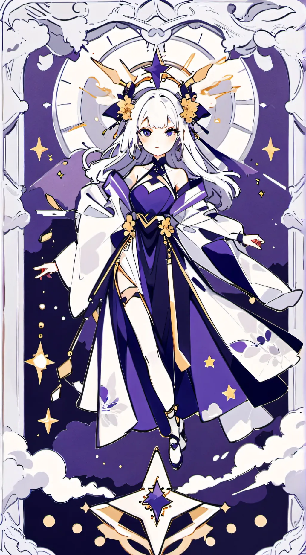 ai character: 🌙Moon  background