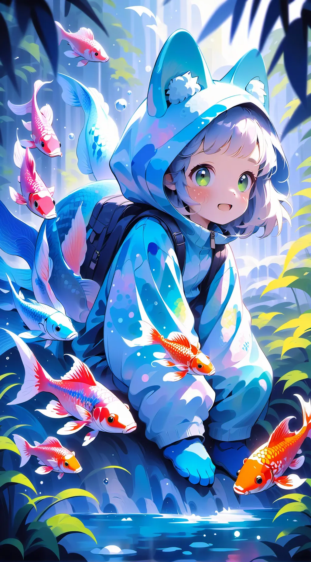 ai character: Star  background