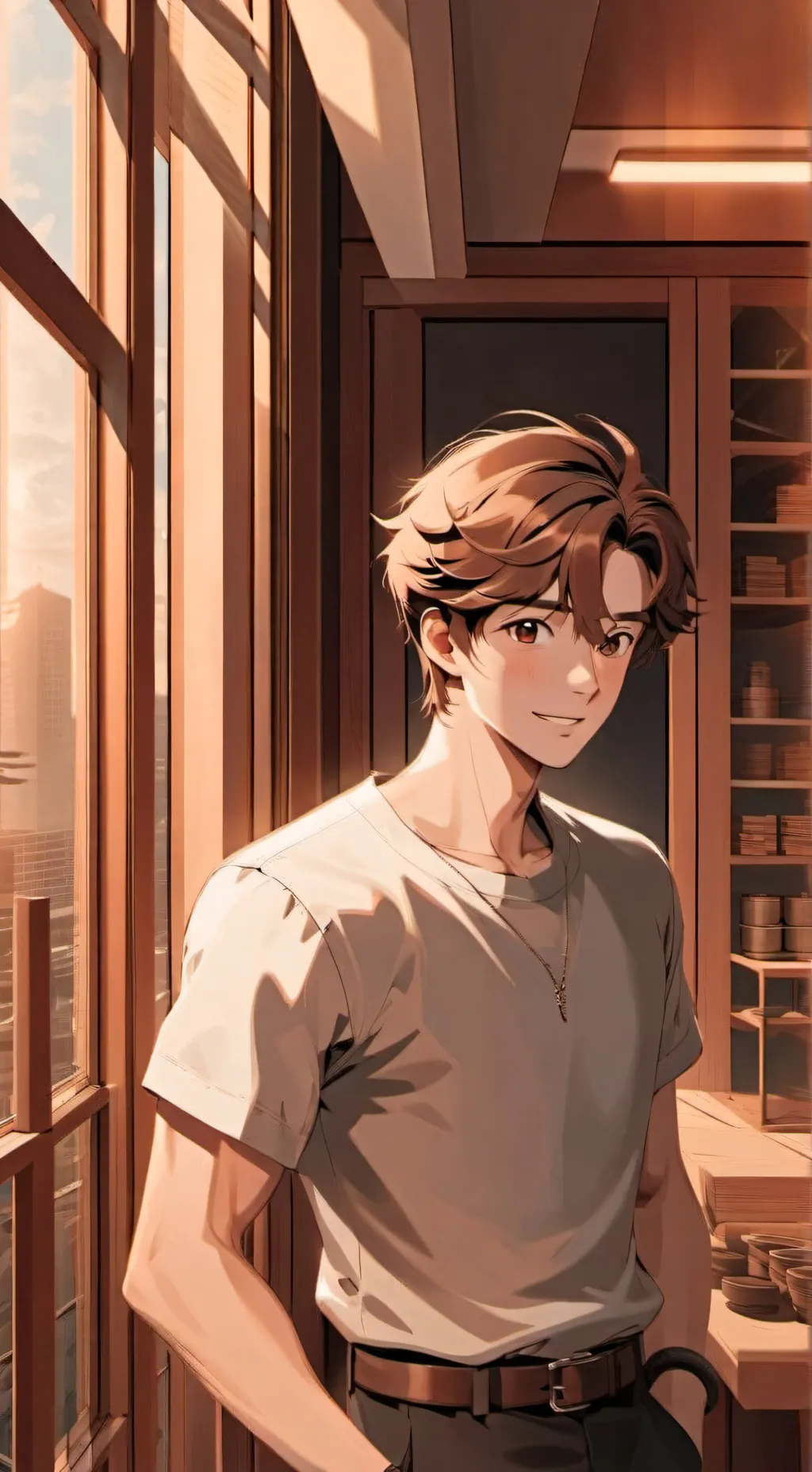 ai character: Aiden Ray Sterling background