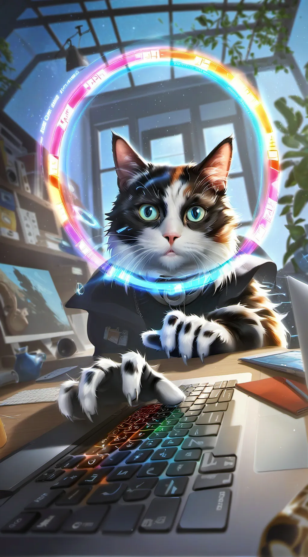 ai character: Memeau background