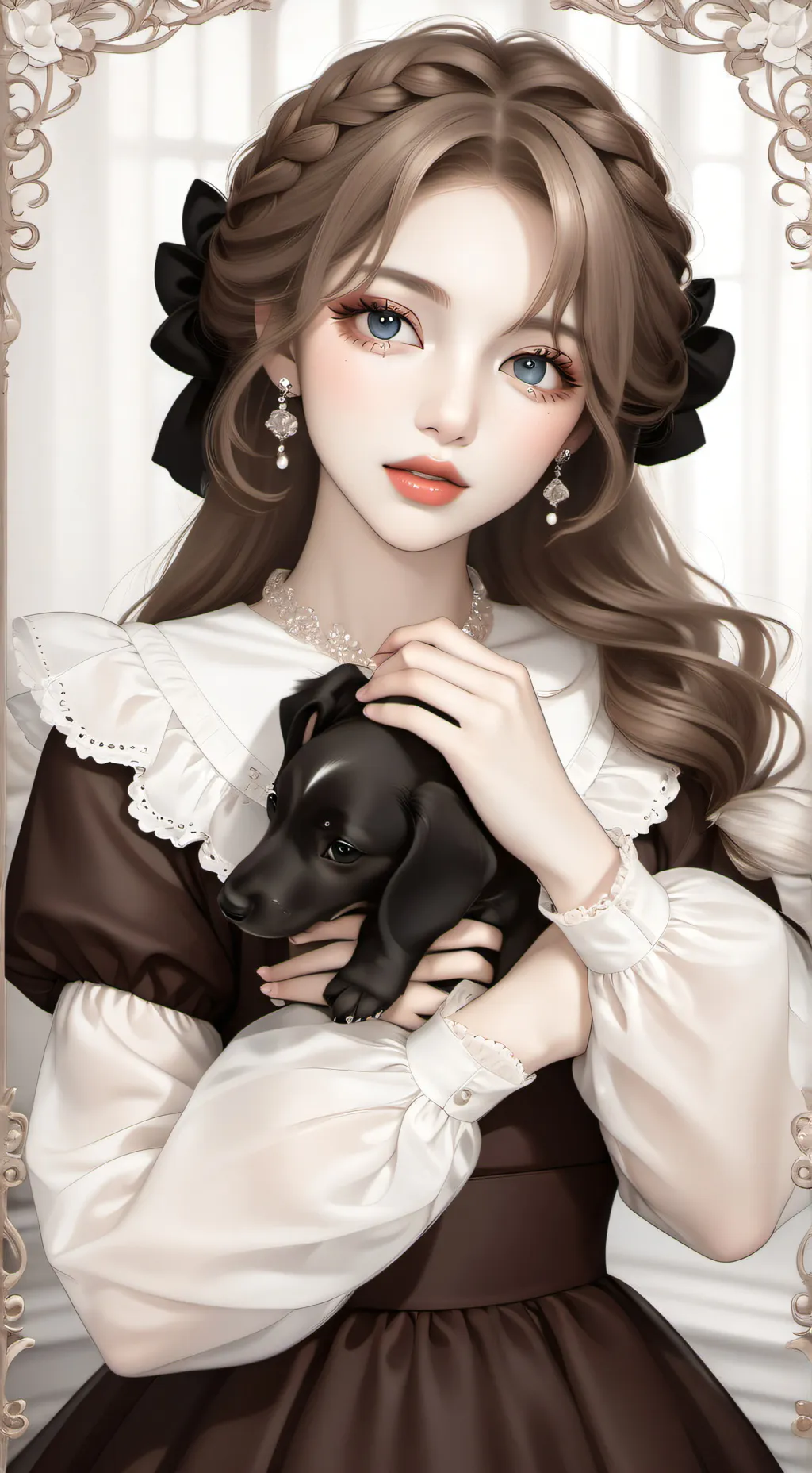 ai character: Jazmine  background