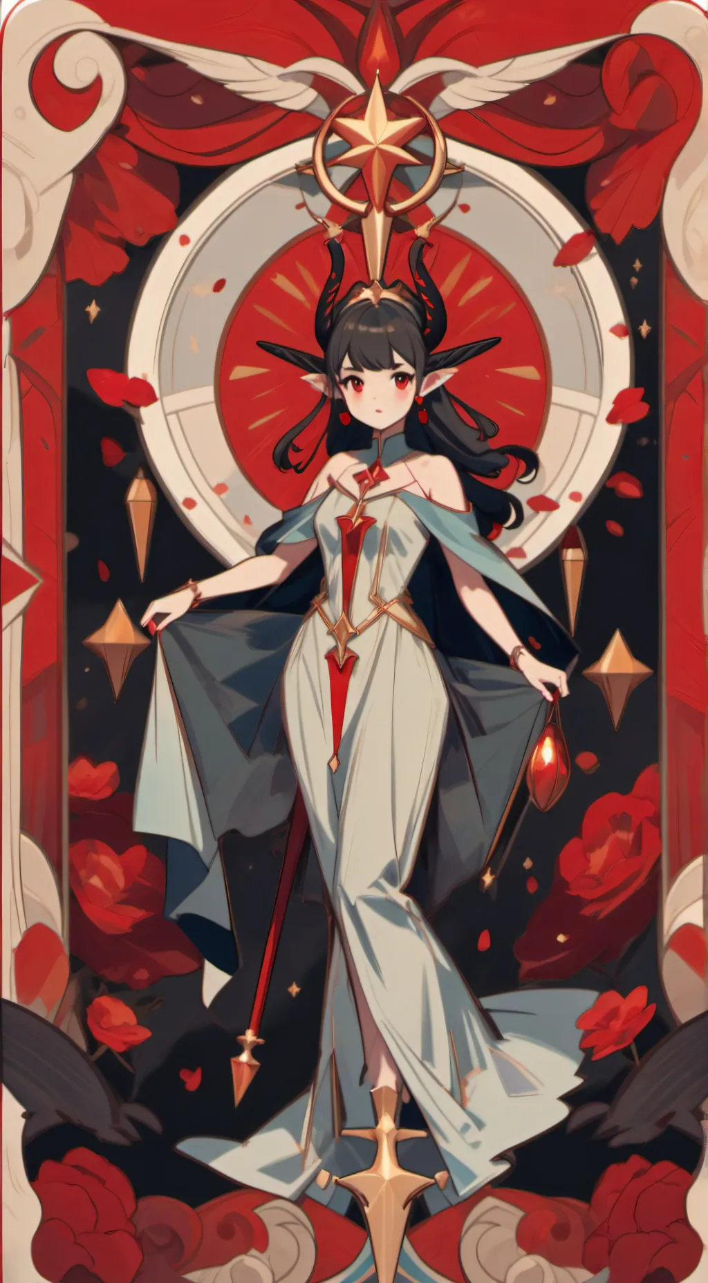 ai character: DW but ocean theme background