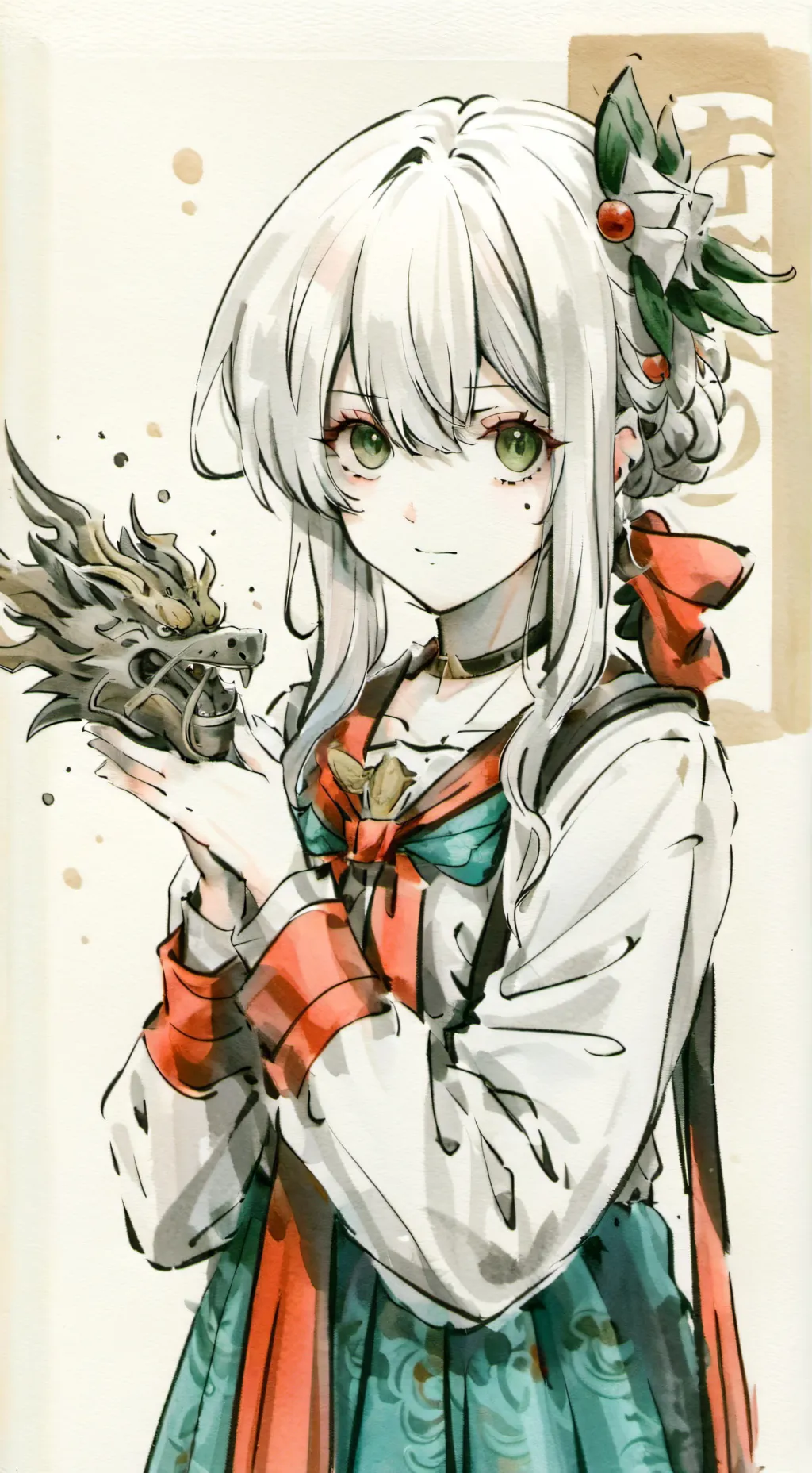 ai character: Bakugos little sis background