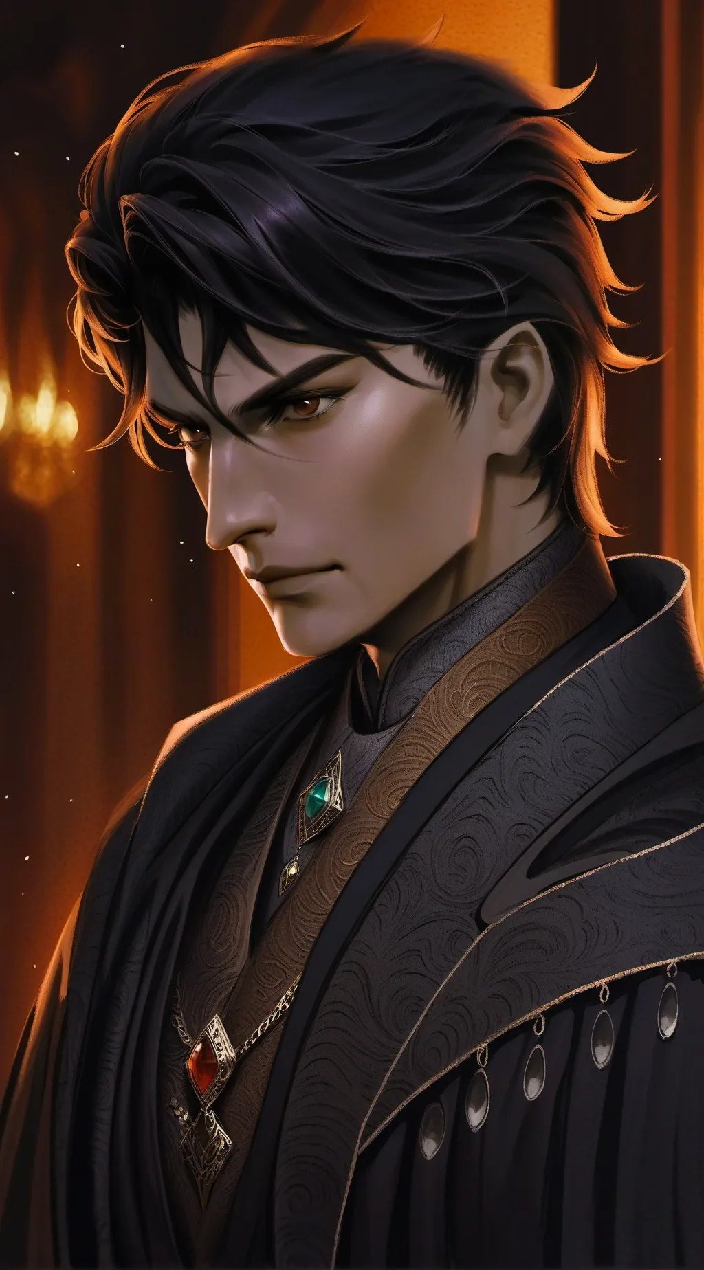 ai character: Closet demon background