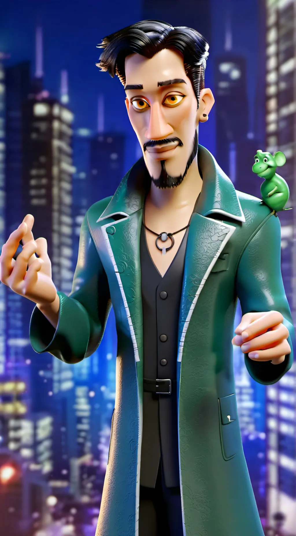 ai character: 00101110 background