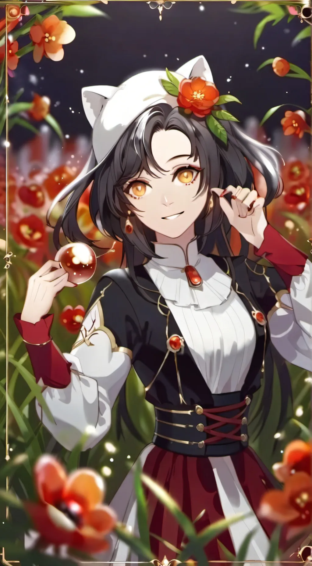 ai character: Shinobu kocho background