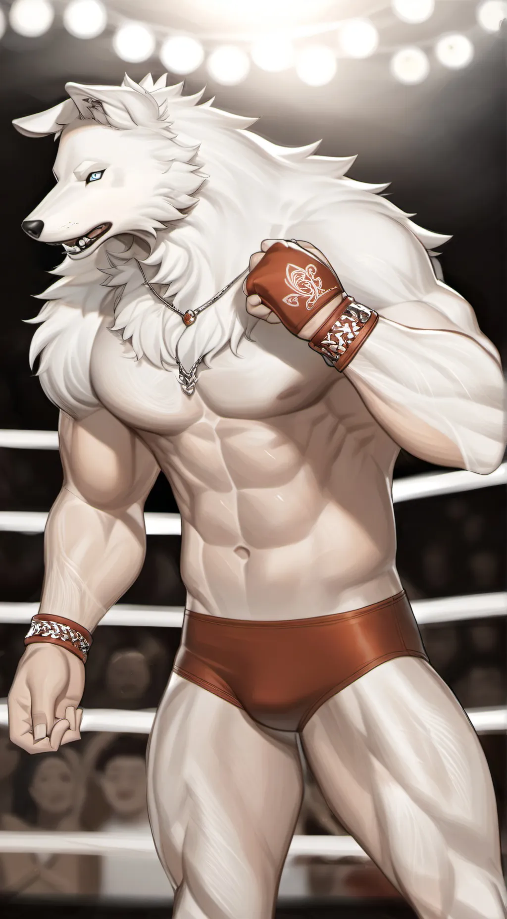 ai character: Bloodfist background