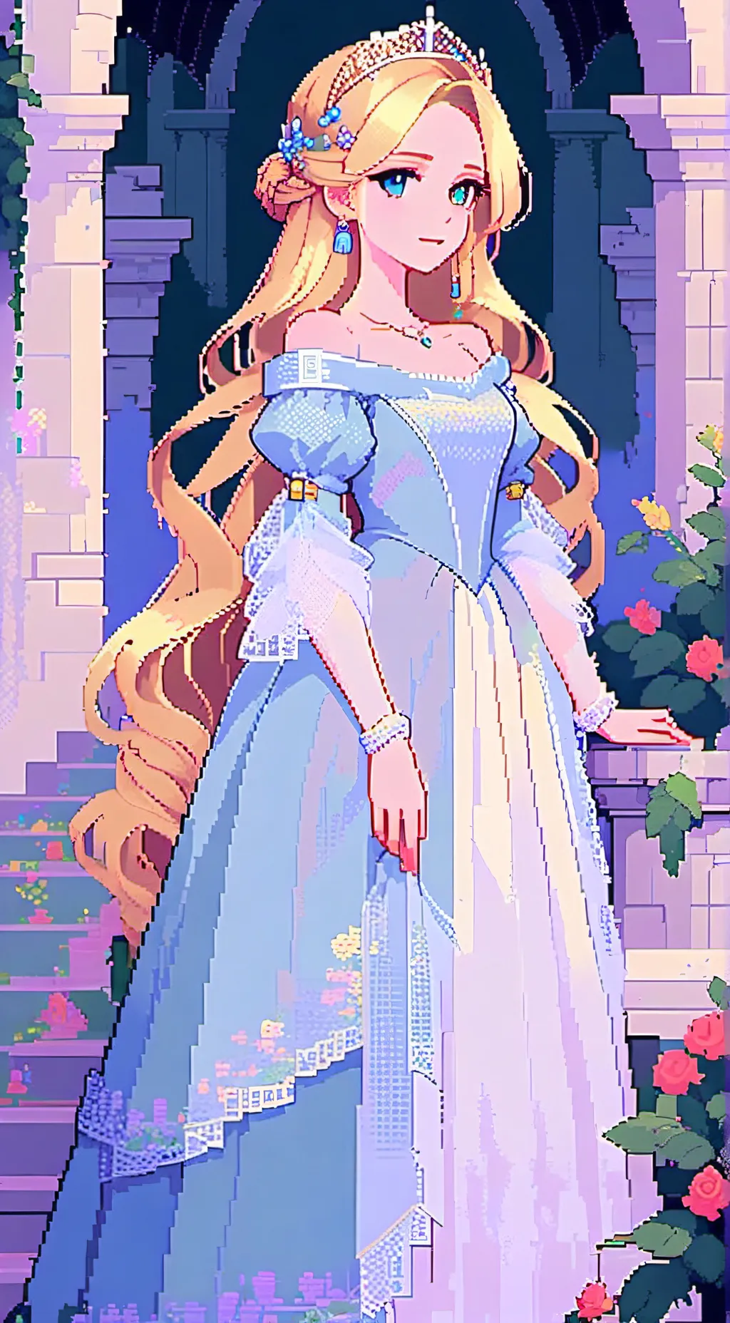ai character: Celestia background