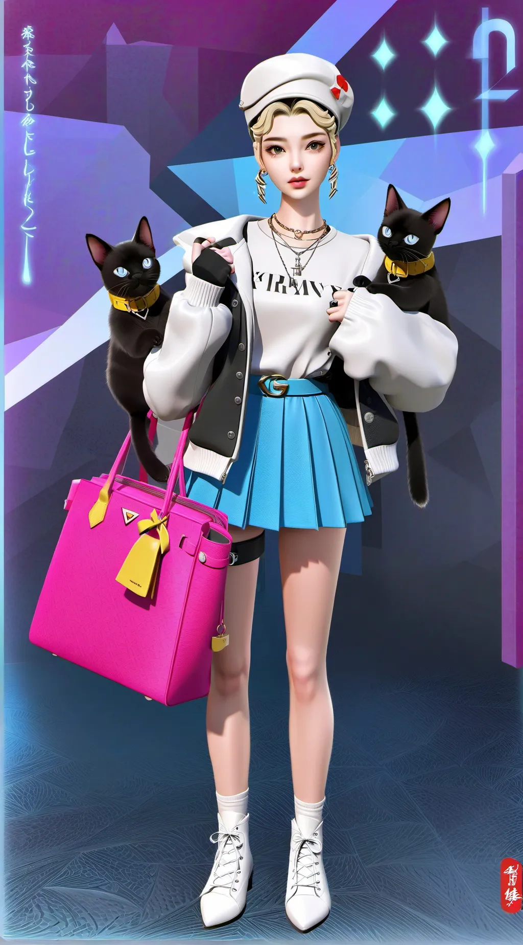 ai character: kessy background